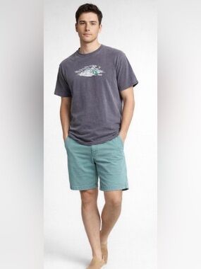 Vans Black Graphic Tee with Multicolor Planet Print